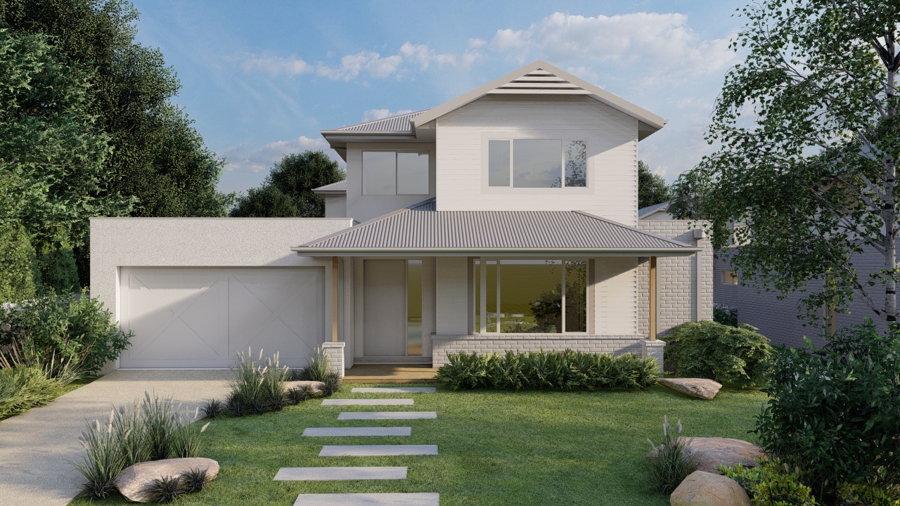 6–8 Alameda Avenue, Mornington — built by Baywater Homes