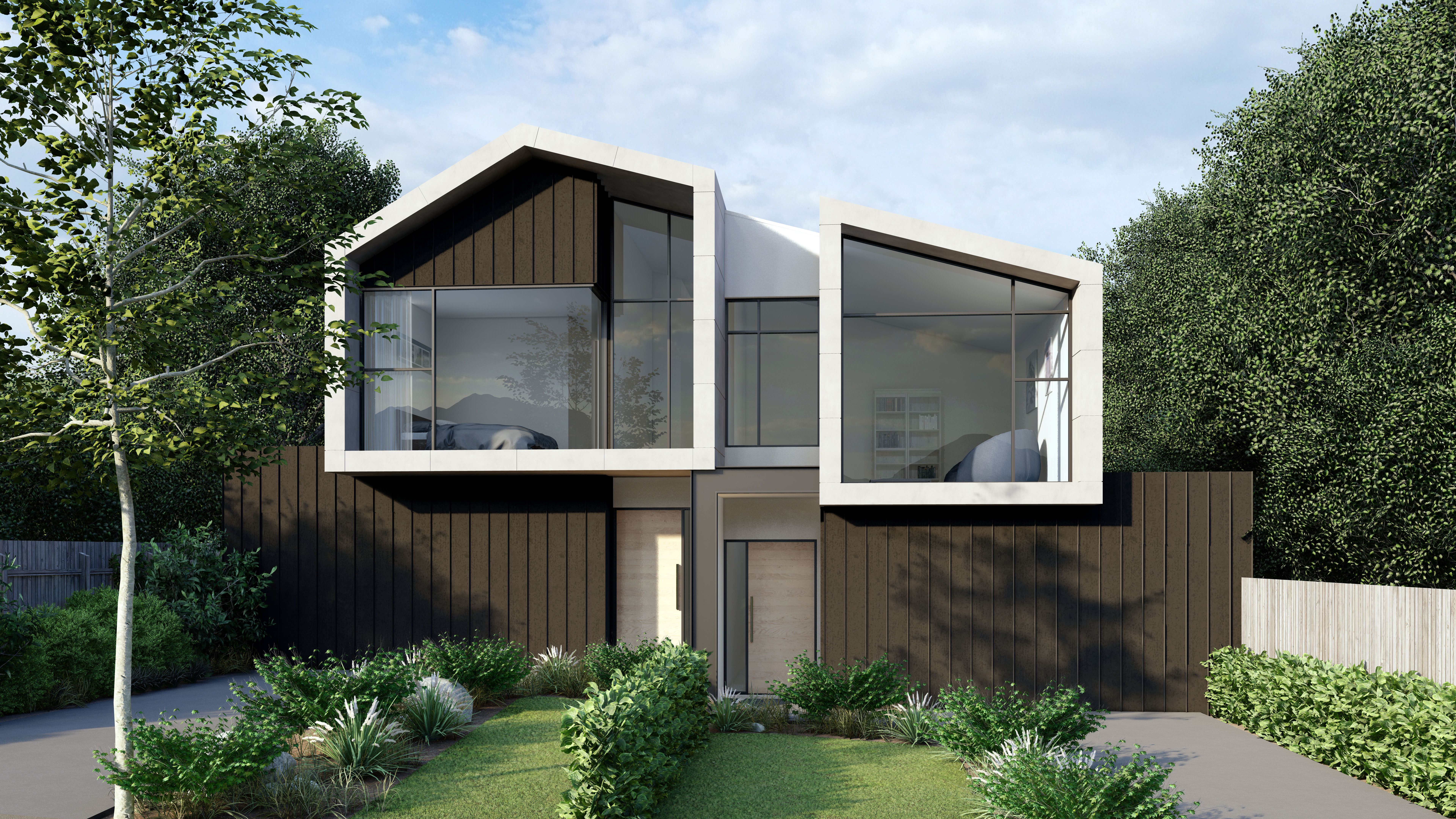 22 & 22A Ti-Tree Grove, Mornington — built by Baywater Homes