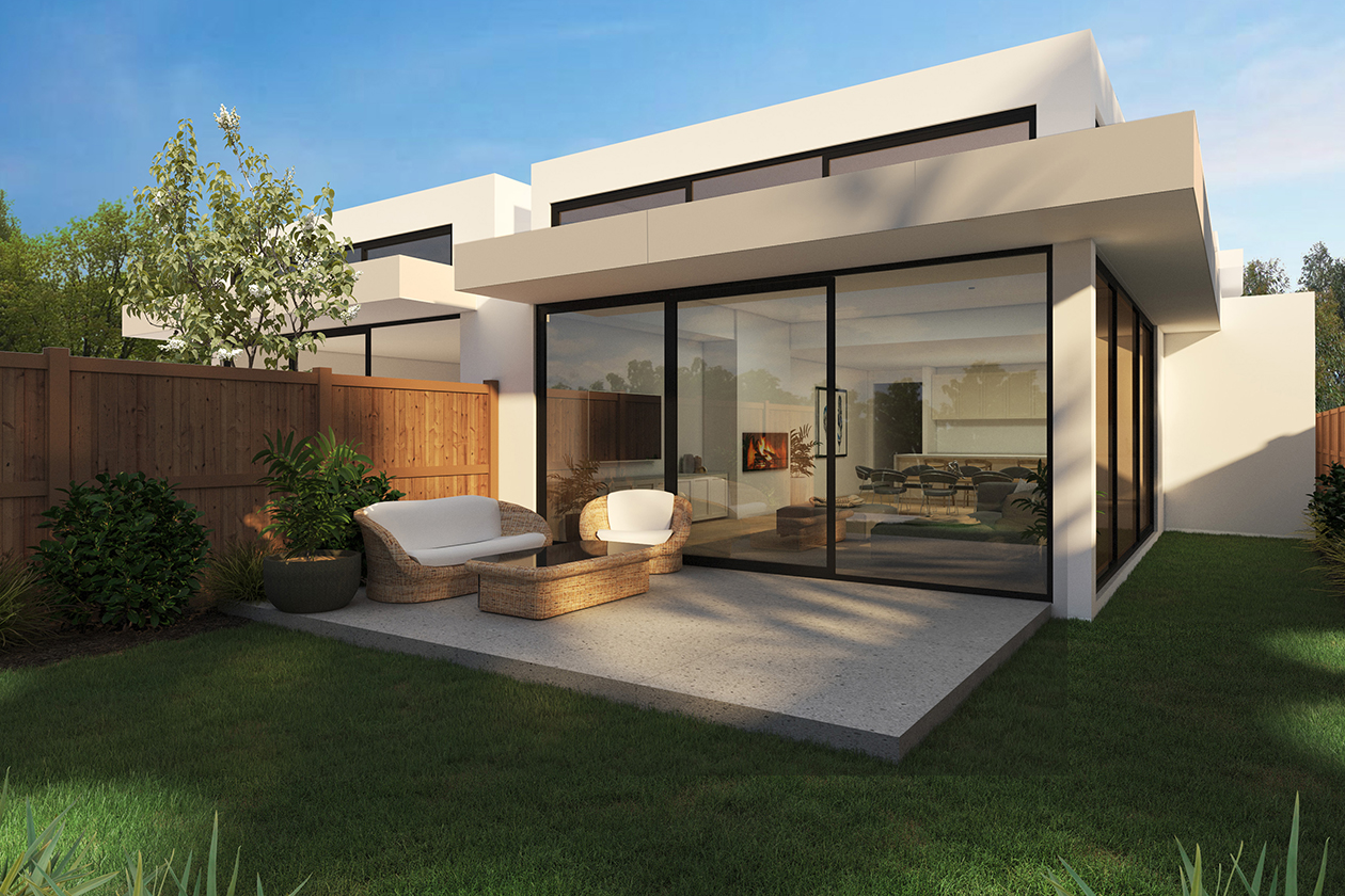 55 & 55A Prince Street, Mornington — built by Baywater Homes